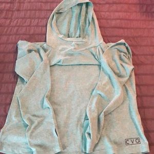 Aqua CVG long sleeve warm-up shirt